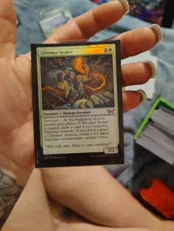 MTG DSK: Glimmer Seeker (Creature Human Survivor) Regular Uncommon 0014 Foil - Image 1