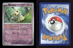 Mimikyu 037/091 Paldean Fates Reverse Holo NM/M Pokemon - Image 3