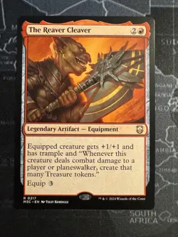 MTG The Reaver Cleaver [Modern Horizons 3 Commander] Near Mint Magic - Image 1