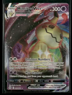 Mimikyu VMAX 069/172 Holo VMAX Rare Brilliant Stars NM/M Pokemon - Image 1