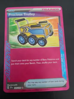 Precious Trolley 185/191 - Ace Spec Surging Sparks - Pokemon TCG NM - Image 1