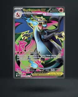 Pokemon Mega Charizard X ex 109/094 Phantasmal Flames Ultra Rare Holo EN - Image 1