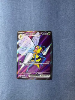 Beedrill ex 98/86 Full Art Double Ultra Rare Pokemon Chaos Rising ME04 English - Image 1