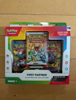 POKEMON FIRST PARTNER ILLUSTRATION COLLECTION SERIES 1 BOX NEW Free Shipping - Image 3