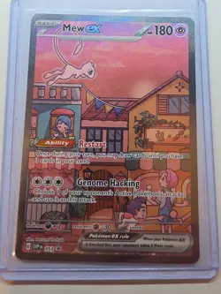 Mew ex SVP 053 Pokemon TCG Scarlet Violet 151 Black Star Promo NM - Image 3