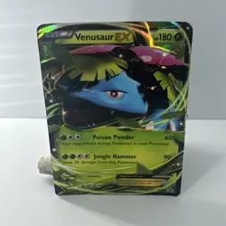 Pokemon Venusaur EX XY28 XY Black Star Promos HP HOLO - Image 1