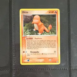 The Pokemon Company Ditto (Charmander) 61/113 Delta Species Regular Common 2005 - Image 2