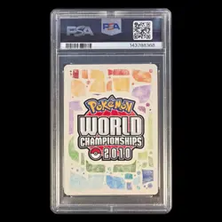 2010 Pokemon Promo Luxary Gl Lv. X World Championship Luxchomp Spirit #109 PSA 8 - Image 2