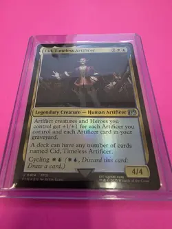 Cid, Timeless Artificer (0414) #414 (Foil) (NM) Final Fantasy FIN Magic MTG - Image 2