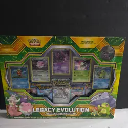 Pokemon TCG 2017 Legacy Evolution Pin Collection Box Sealed XY - Image 1
