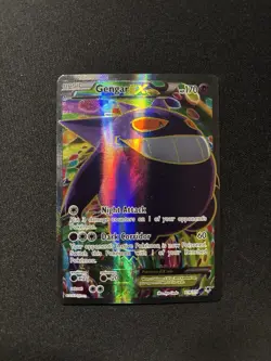 Gengar EX 114/119 XY Phantom Forces Full Art Holo Ultra Rare English 2014 - Image 1