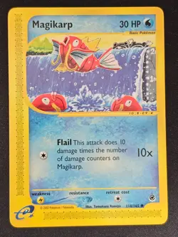 Pokemon TCG Magikarp 118 Expedition Mint Near Mint (non-holo) - Image 1