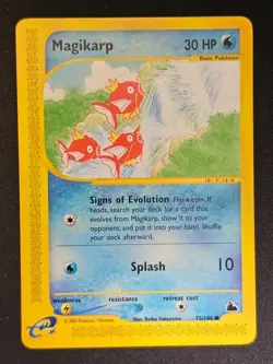 Pokemon TCG Magikarp 75 Skyridge Mint Near Mint (non-holo) - Image 1