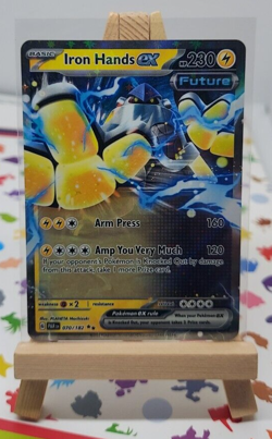 Iron Hands ex Double Rare 070/182 - Paradox Rift - Pokemon TCG - Image 1
