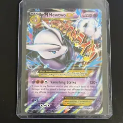 The Pokemon Company M Mewtwo EX 63/162 Breakthrough Ultra Rare Holo Full Art - Image 1