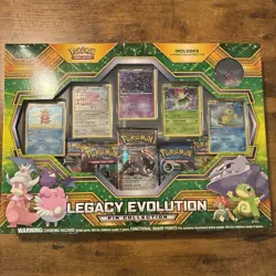Pokemon TCG 2017 Legacy Evolution Pin Collection Box Sealed XY - Image 1