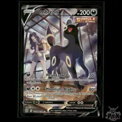 Umbreon V TG22/TG30 SWSH09: Brilliant Stars Trainer Gallery NM Pokemon - Image 1