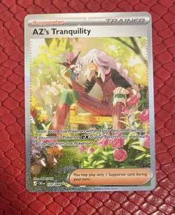 Pokemon TCG AZ's Tranquility SIR 120/086 Me04: Chaos Rising Holo - Image 1