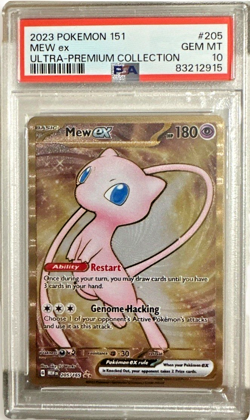 2023 Pokemon 151 Ultra Premium Collection UPC Mew Ex #205 Metal PSA 10 Gem Mint - Image 1