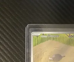 Pokemon TCG Holo Ultra Rare Full Art Paldean Wooper 221/091 Near Mint English - Image 4
