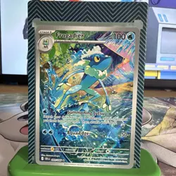 Pokemon TCG Frogadier 089/086 chaos rising IR Holo - Image 1