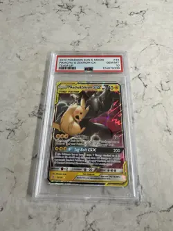 The Pokemon Company 2019 Sm-Team Up Pikachu & Zekrom GX 33/181 Holo PSA 10 EN - Image 1