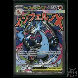 Mega Charizard X ex 023 ME: Mega Evolution Promo NM Pokemon - Image 1