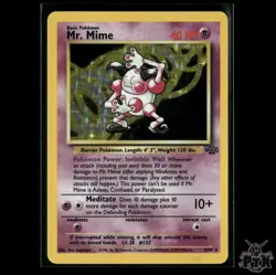 Mr. Mime Holo 6/64 Jungle LP Pokemon - Image 1