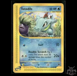 Totodile 134/165 Expedition LP Pokemon - Image 1