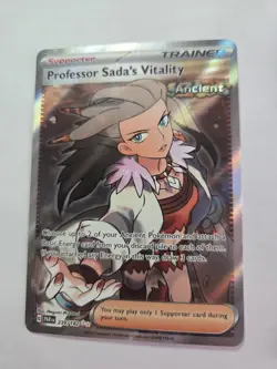 Professor Sada's Vitality 239/182 Ultra Rare SV04: Paradox Rift Pokemon LP - Image 1