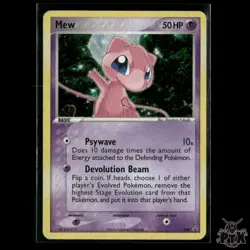 Mew Holo (Trainer's Challenge Set) 040 Nintendo Promos MP Pokemon - Image 1