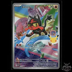 Litten 044 ME: Mega Evolution Promo NM Pokemon - Image 1
