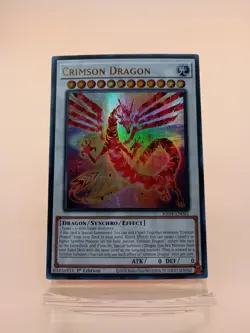 Crimson Dragon (card) - RA04-EN061 - Ultra Rare - 1st Edition Near Mint Yugioh C - Image 1