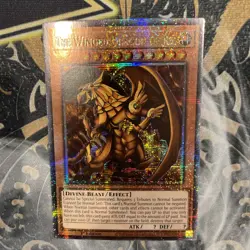 The Winged Dragon of Ra (Quarter Century Secret Rare) RA04-EN118 NM YuGiOh - Image 3