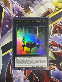 Number 4: Numeron Gate Catvari BLAR-EN025 Ultra Rare 1st Edition NM - Image 1