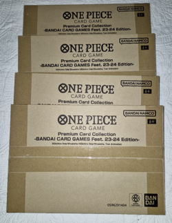 4X One Piece TCG Premium Card Collection BANDAI CARD GAMES Fest 23-24 Edition - Image 1