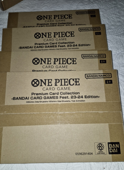4X One Piece TCG Premium Card Collection BANDAI CARD GAMES Fest 23-24 Edition - Image 3