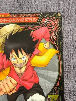 2012 One Piece One Py Treasure World Monkey D. Luffy Z STYLE ZR TW1-55 - Image 4
