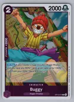 BUGGY OP13-072 R CARRYING ON HIS WILL ONE PIECE FOIL NM OP13 2025*" - Image 1