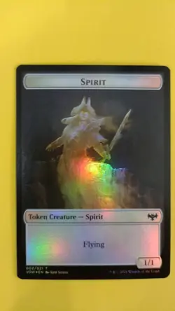 MTG Foil Token Innistrad: Crimson Vow INSECT 013/SPIRIT 002 - Image 2