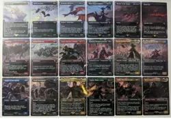 Battle of Pelennor Fields Magic the Gathering Lord of the Rings MTG COMPLETE Set - Image 1