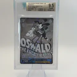 Oswald The Lucky Rabbit (081-R): Disney 100 Weiss Schwarz Beckett 9.5 - Image 3