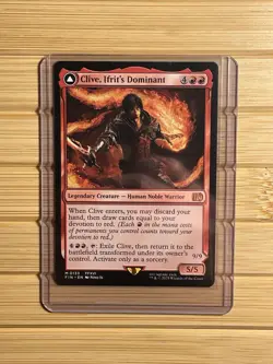 Clive Ifrit's Dominant FFXVI Final Fantasy MTG Card NM Condition - Image 1