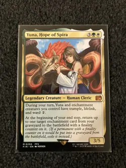 Magic The Gathering MTG - Yuna, Hope of Spira - FIN - Image 1