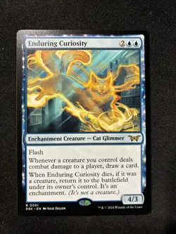 Mtg- Enduring Curiosity Duskmourn: House of Horror - Image 1
