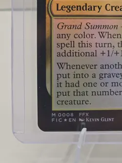 Yuna, Grand Summoner #8 FOIL MTG Final Fantasy FIC NM X1 - Image 3