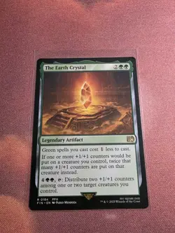 MTG The Earth Crystal | Final Fantasy | NM/Mint - Image 1