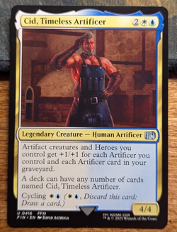 CID, TIMELESS ARTIFICER #416 FFXI - Final Fantasy MTG Magic: the Gathering - Image 1