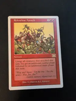 Relentless Assault Classic MTG Core Set 6th Edition Regular - Image 1