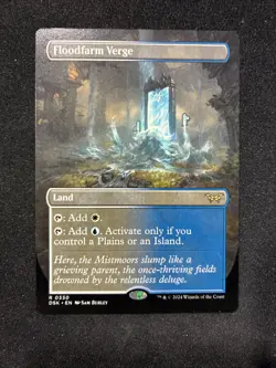 MTG - Floodfarm Verge (Borderless) Duskmourn: House of Horror - Image 1
